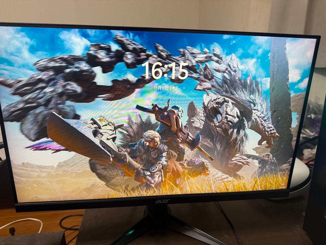 【ブリ】acer Nitro 23.8インチ 165hz モニター