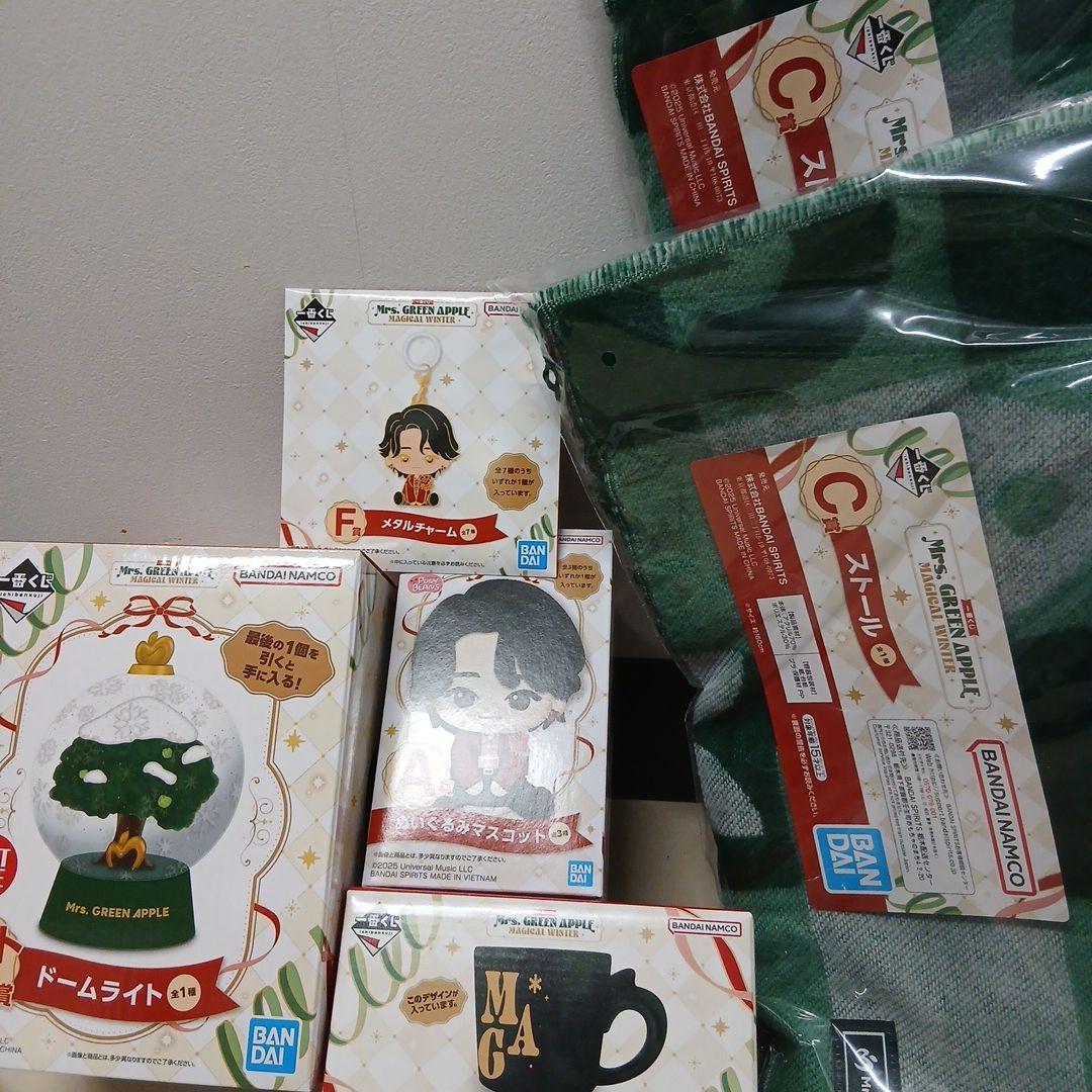 ミセス　Mrs. GREEN APPLE 一番くじ ラストワンA.C2点D.F賞