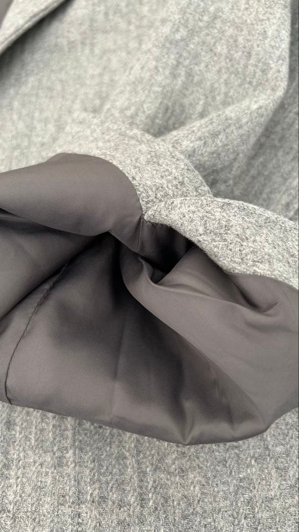 mkmk　デニミスト ウール ジャケットコート L グレー