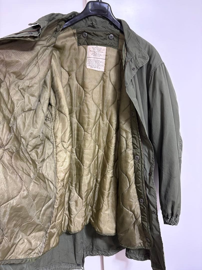 米軍実物72年　M-65フィッシュテールパーカー　Sサイズ