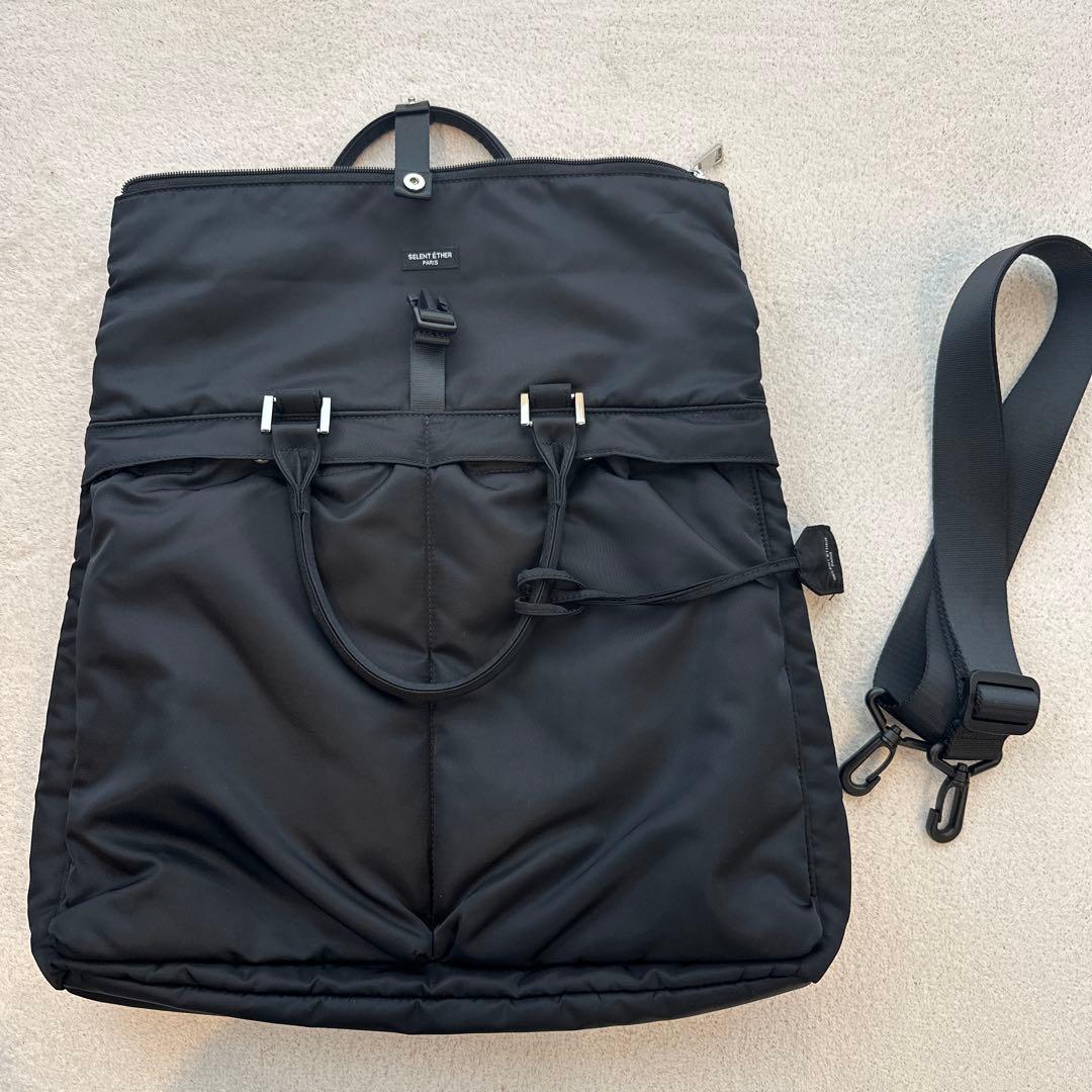 SELENT ETHER セレントエテール　バッグ CARRY38 BLACK