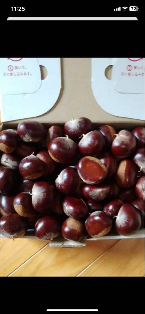 熊本県産　栗　生栗　まゆみ農園　注文画面