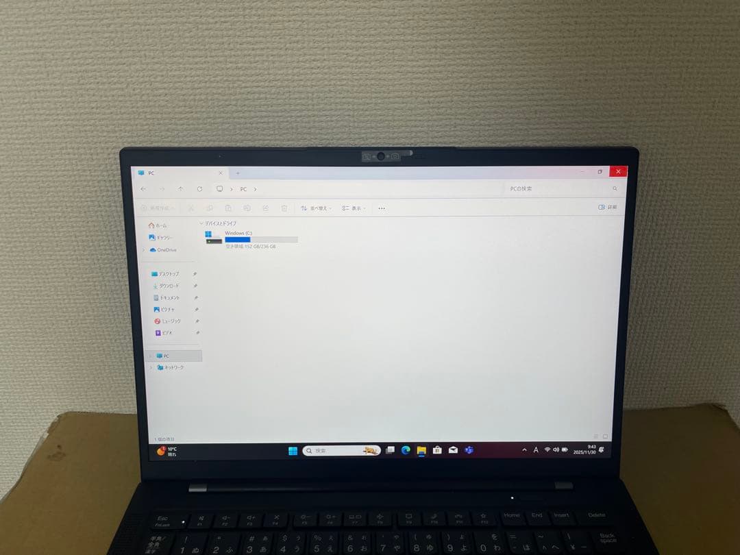 Lenovo X1 Carbon Gen10 16GB I5-12Th オフィス