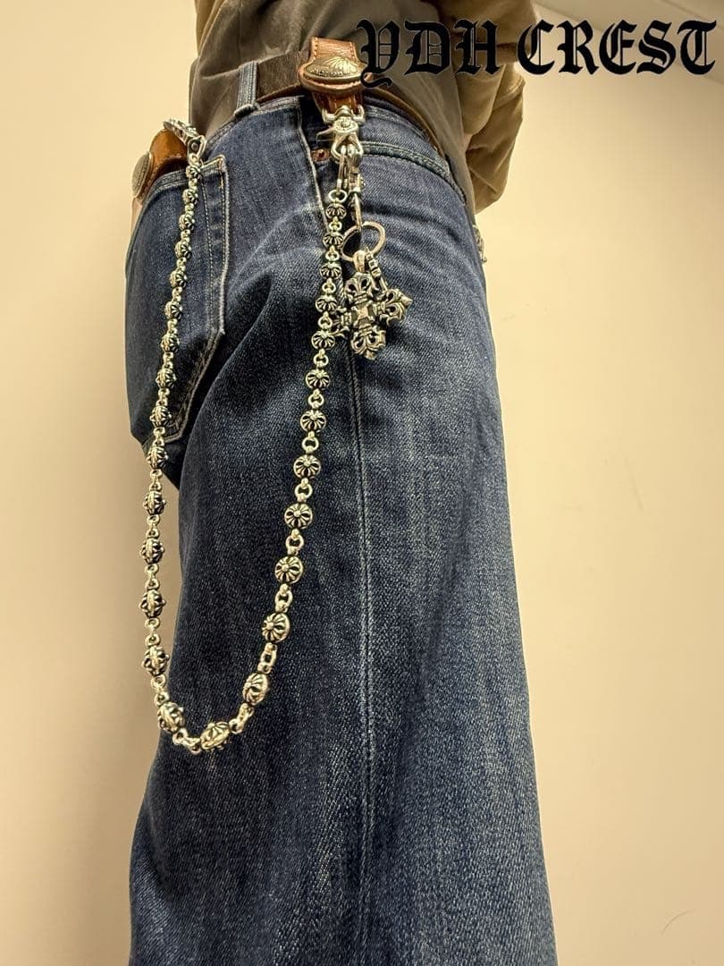 ★FUKACHAN　ウォレットチェーン　新型2ウォレットチェーン　刻印有り