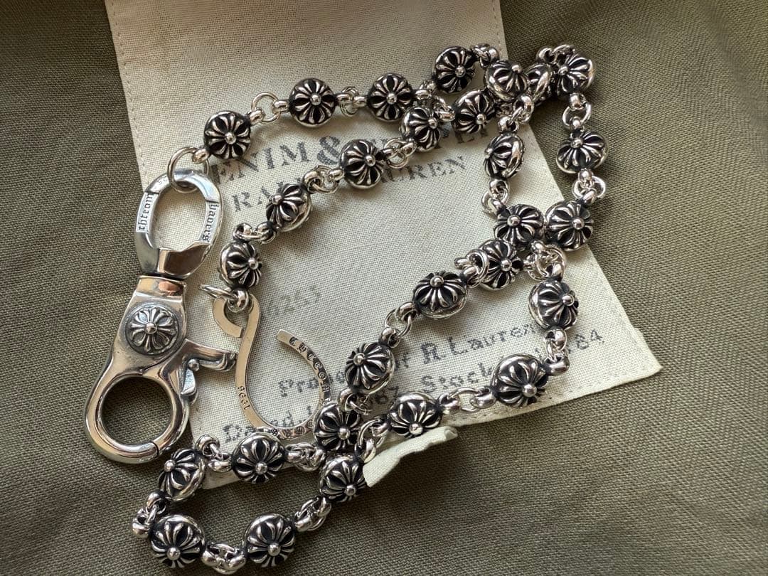 ★FUKACHAN　ウォレットチェーン　新型2ウォレットチェーン　刻印有り