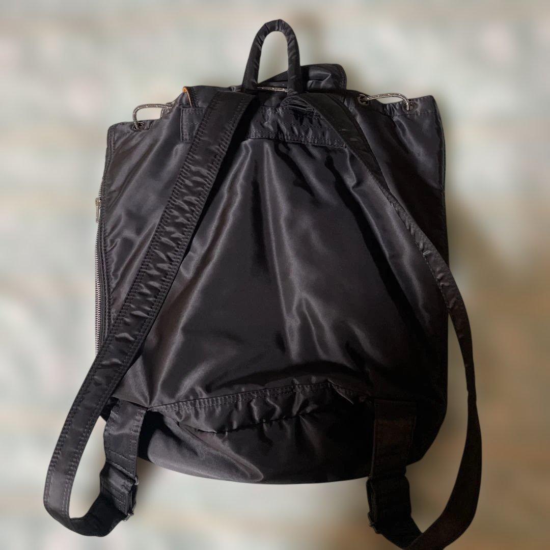 PORTER ブラック ナイロン バックパック