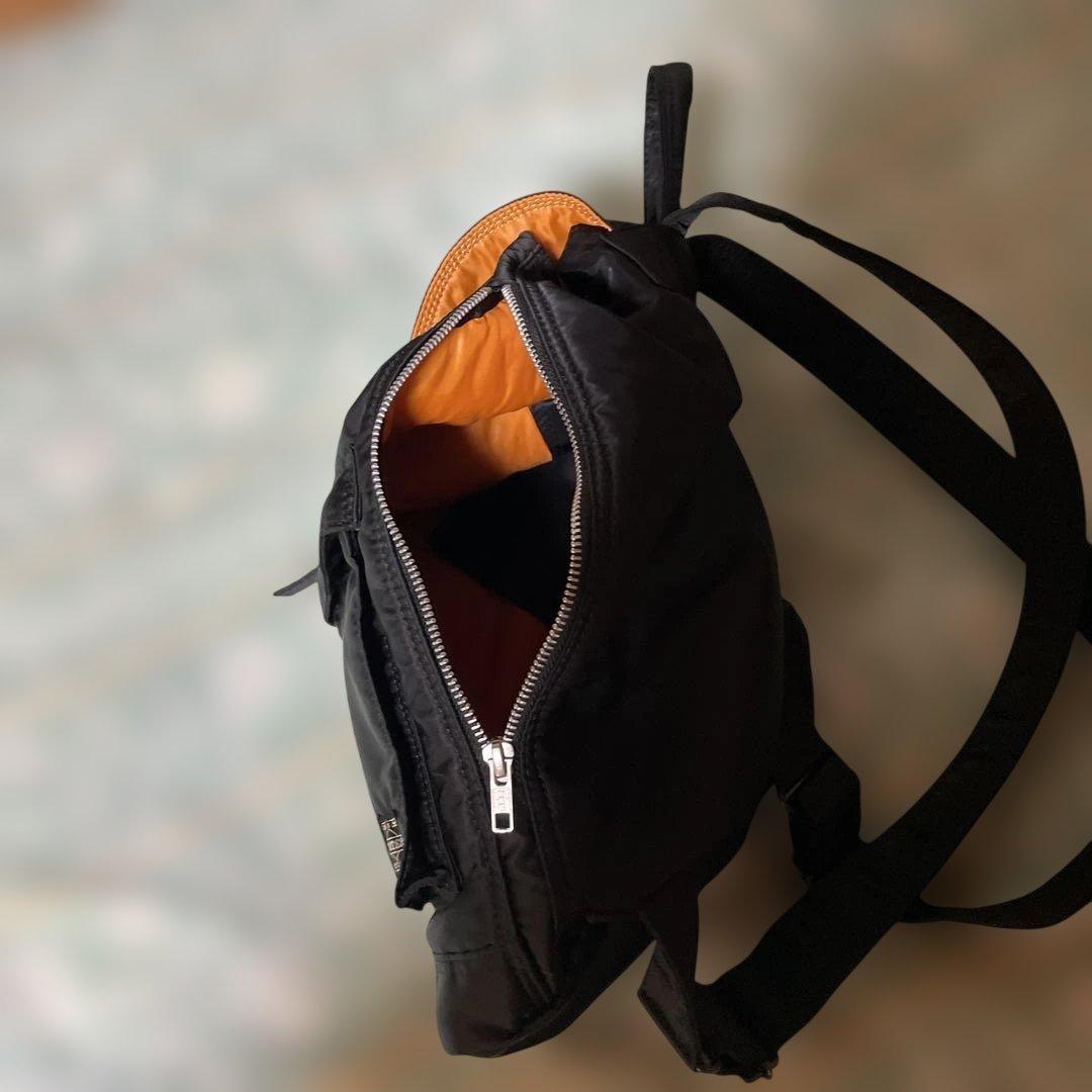 PORTER ブラック ナイロン バックパック