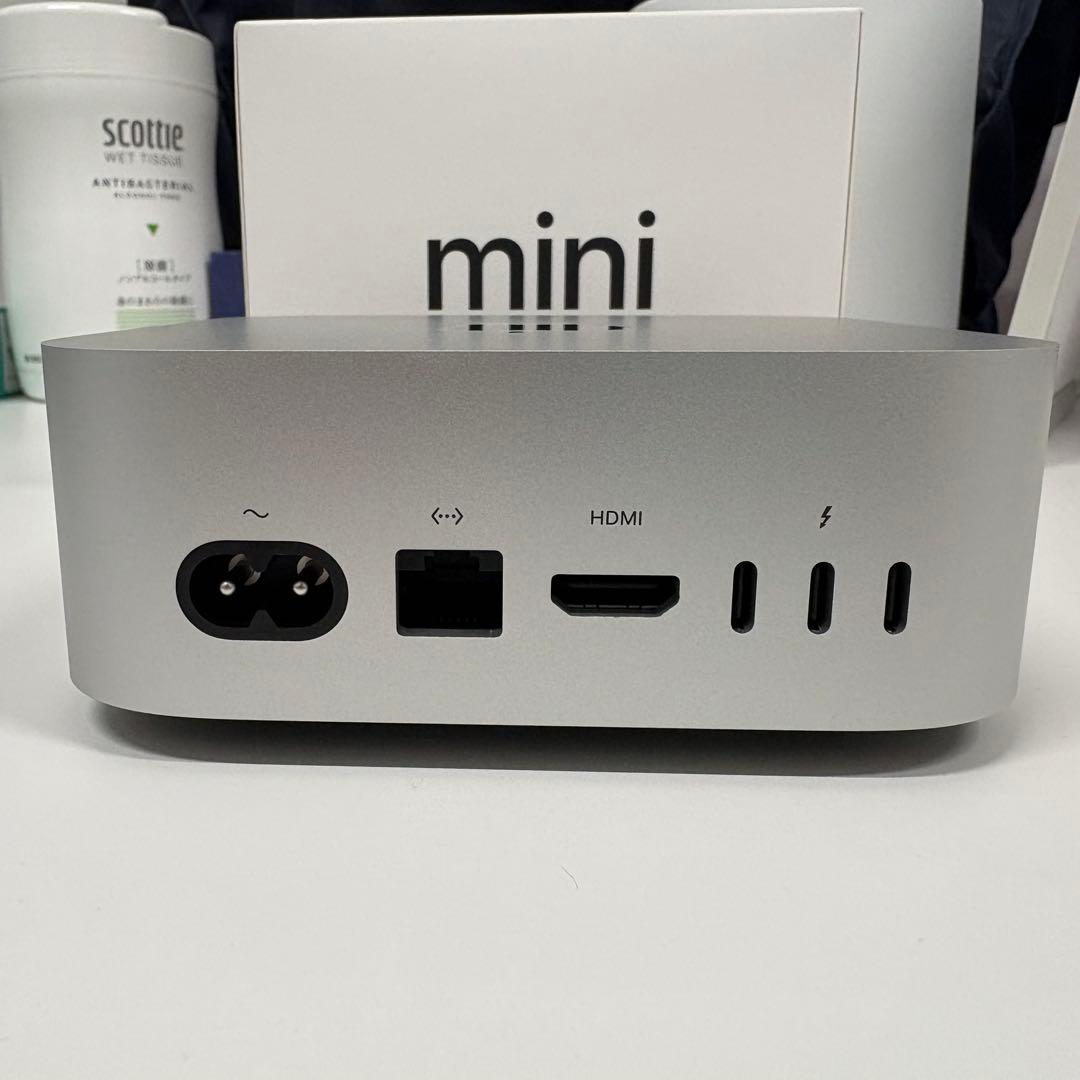【美品】Apple Mac mini M4 2024モデル 16GB/256GB