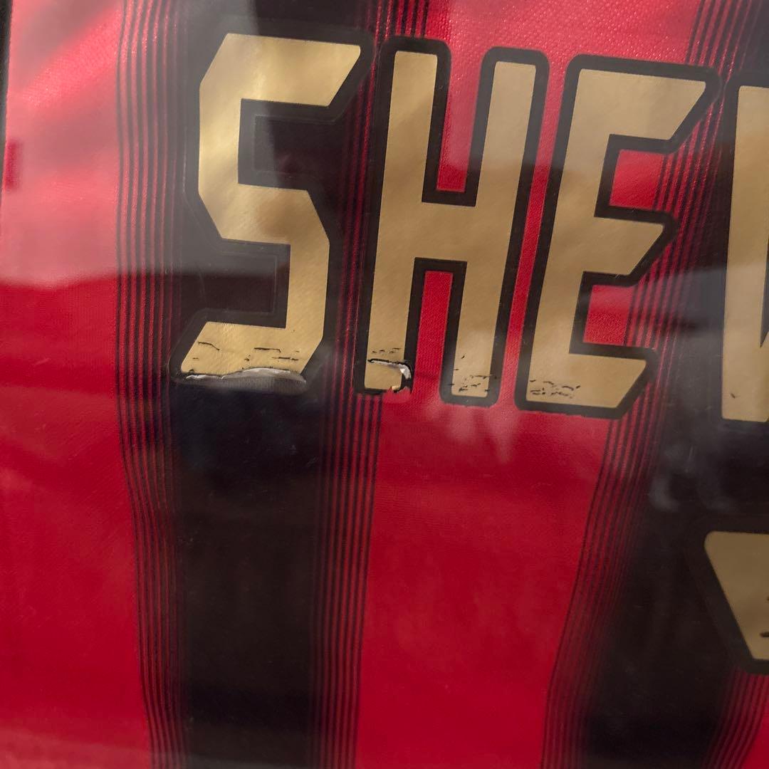 ACミラン シェフチェンコ サイン ユニフォーム バロンドール記念 100枚限定