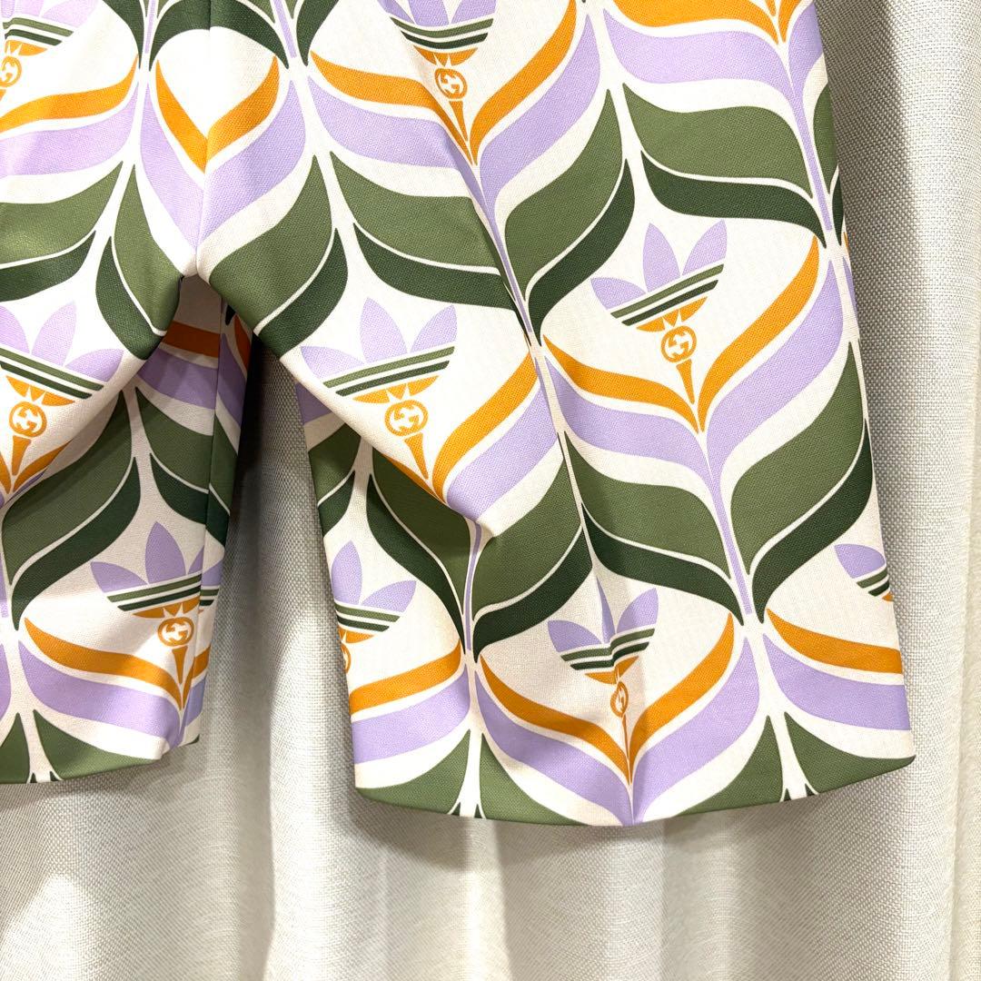 ☆極美品☆GUCCI×Adidas トレフォイルプリントショートパンツ 44
