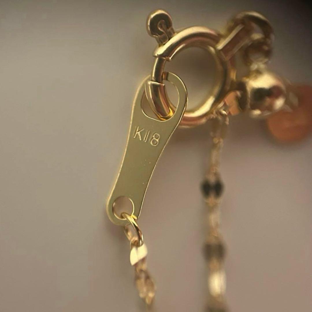 大特価！早いもの勝ち！新品 18金 K18 ネックレス 45cm アジャスター付