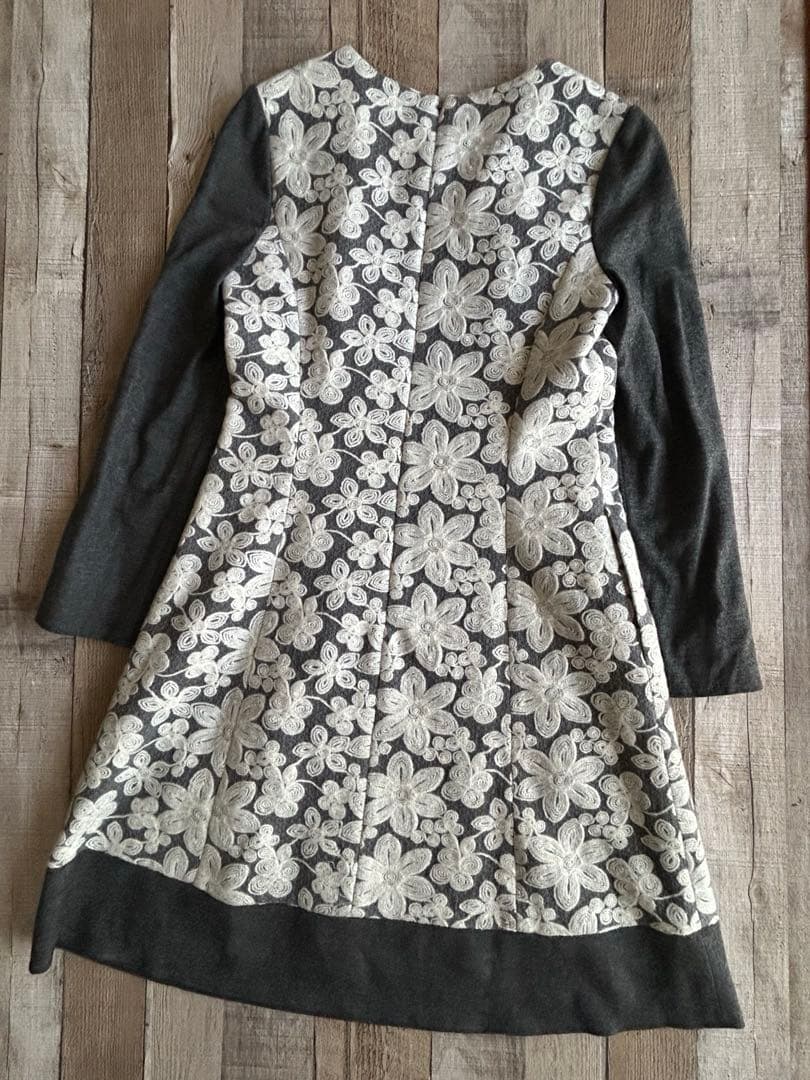 【han-mouco様リクエスト】美品✨エムズグレイシー ワンピース リボンつき