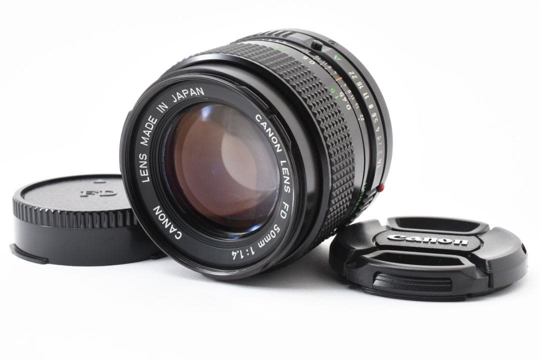 超美品 CANON NEW FD 50mm f1.4 MF レンズ　B591