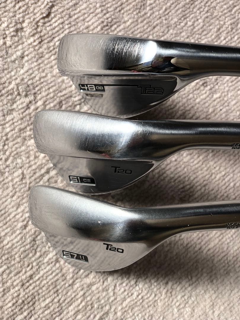 ミズノ ウエッジ(48-52-57°) 3本セット