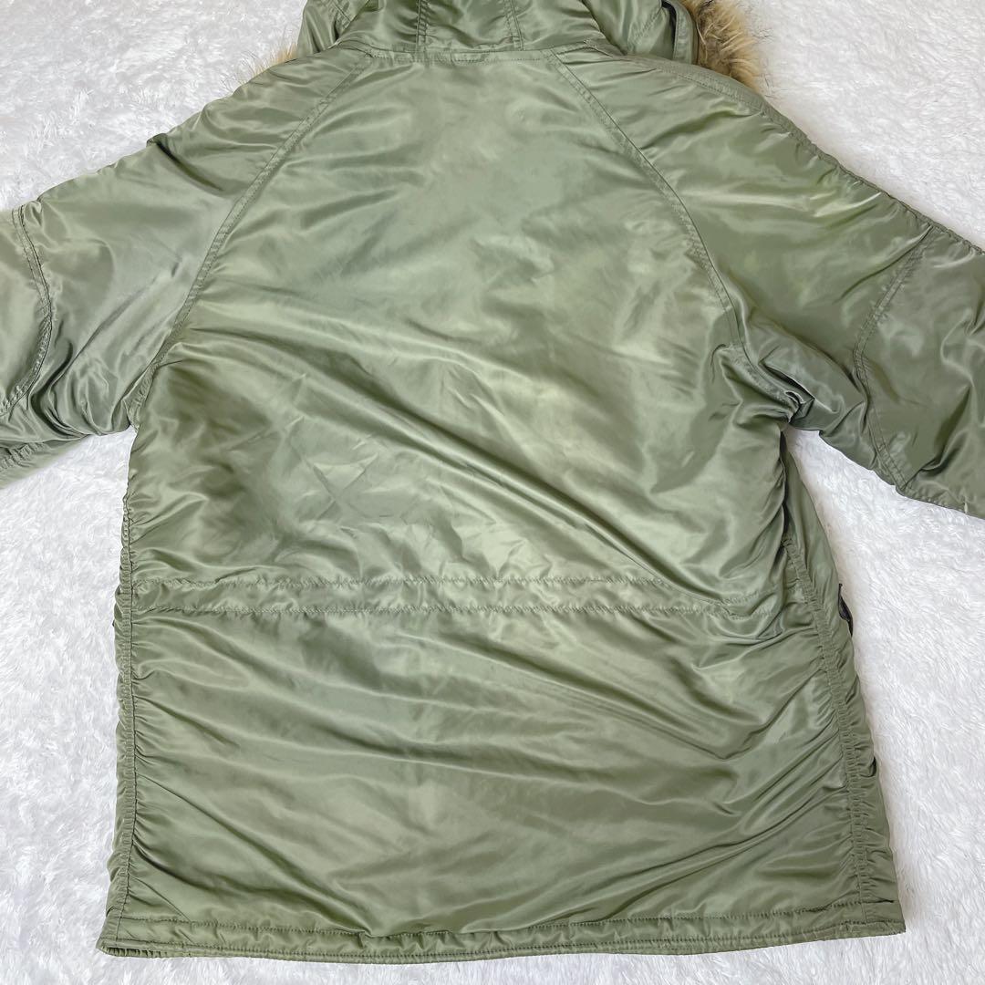 ALPHA INDUSTRIES N-3B フライトジャケット XL カーキ