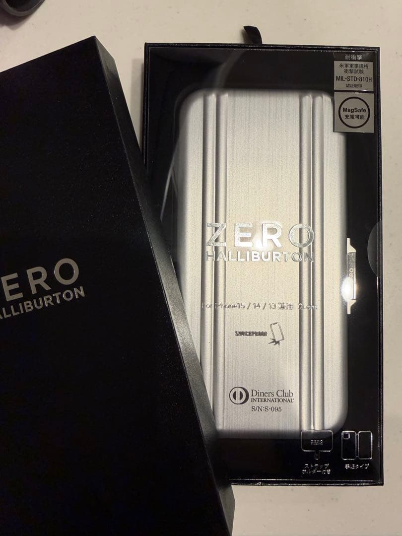 ZERO HALLIBURTON iPhoneケース ダイナース限定