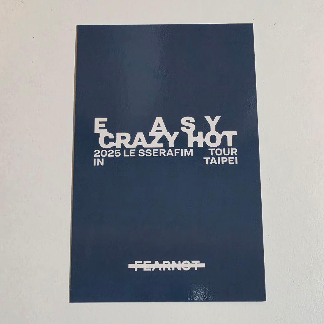 ルセラフィム 台湾 台北公演 FC限定 ラキドロ トレカ チェウォン