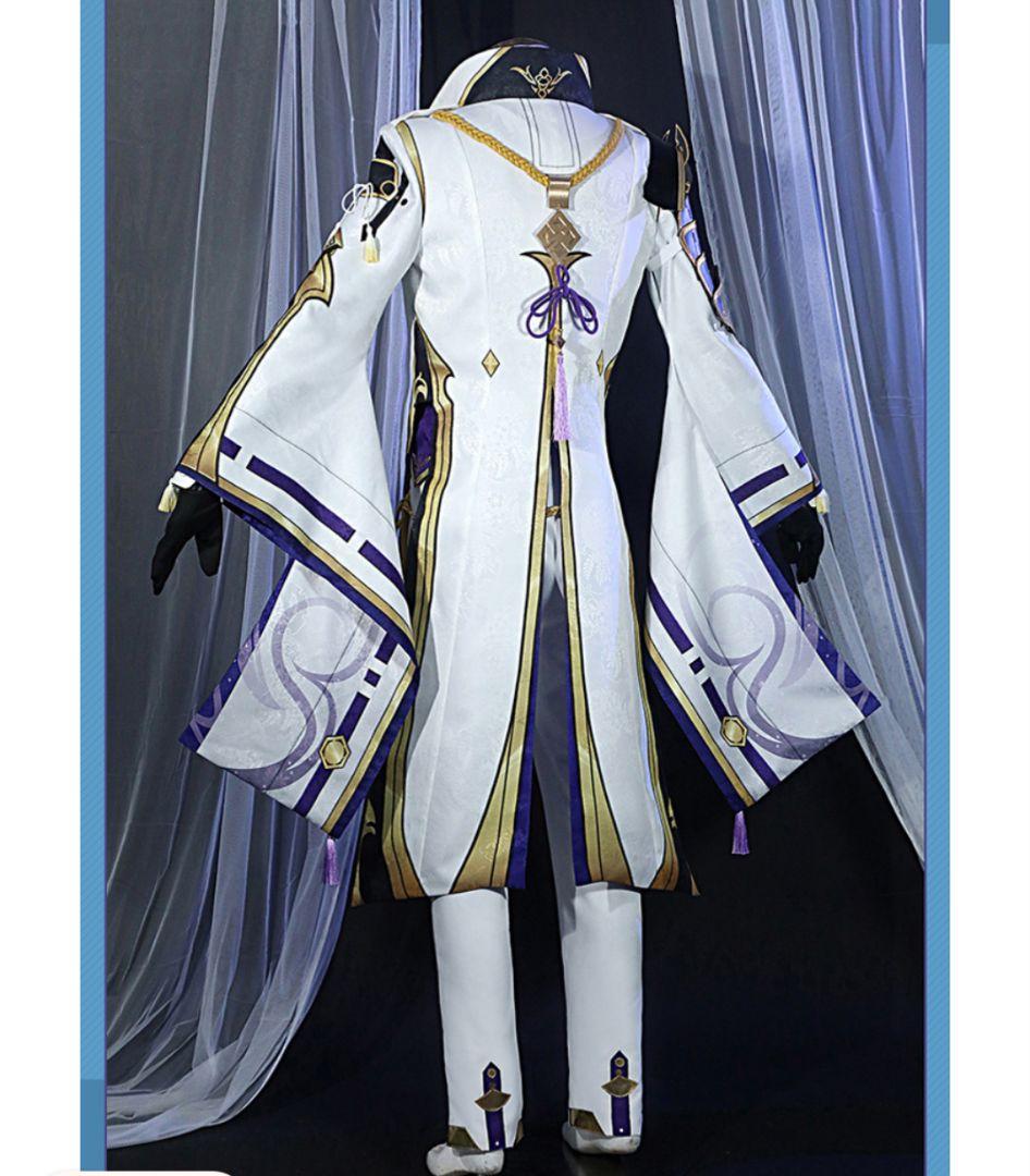 原神　神里綾人　コスプレ衣装　ウィッグ