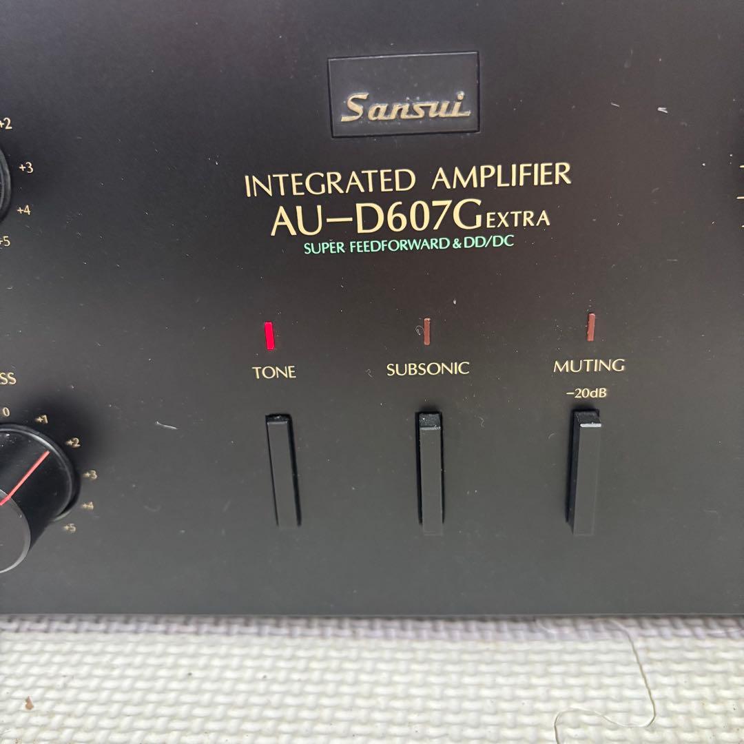 サンスイ　AU-D607G EXTRA プリメインアンプ　通電のみ