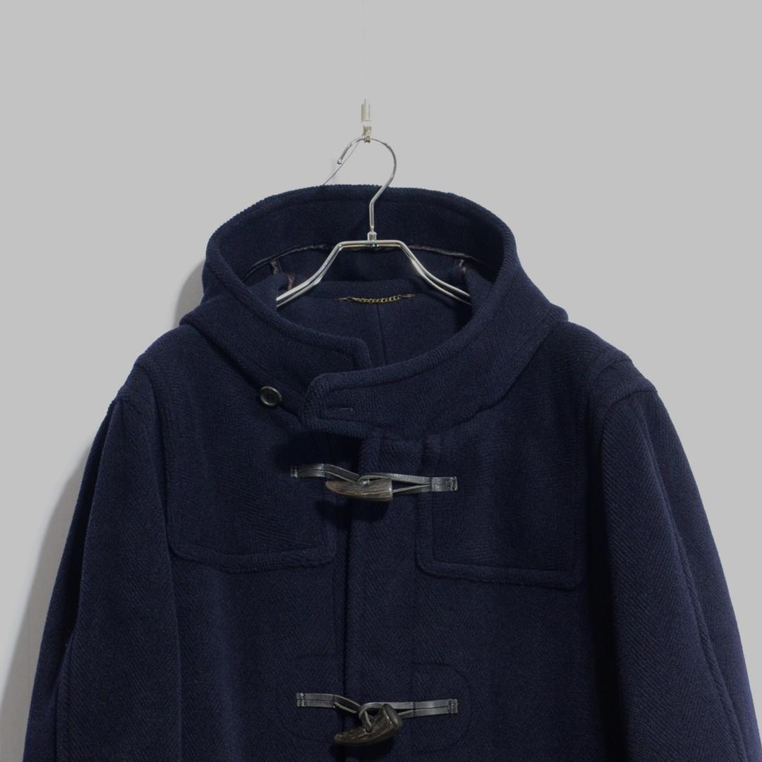 超極上品 ムーアブルックカットパイル ダッフル Fトラディショナル 紺 38