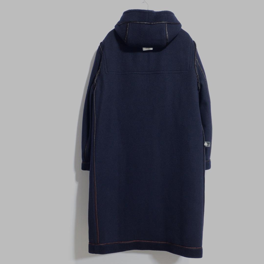 超極上品 ムーアブルックカットパイル ダッフル Fトラディショナル 紺 38