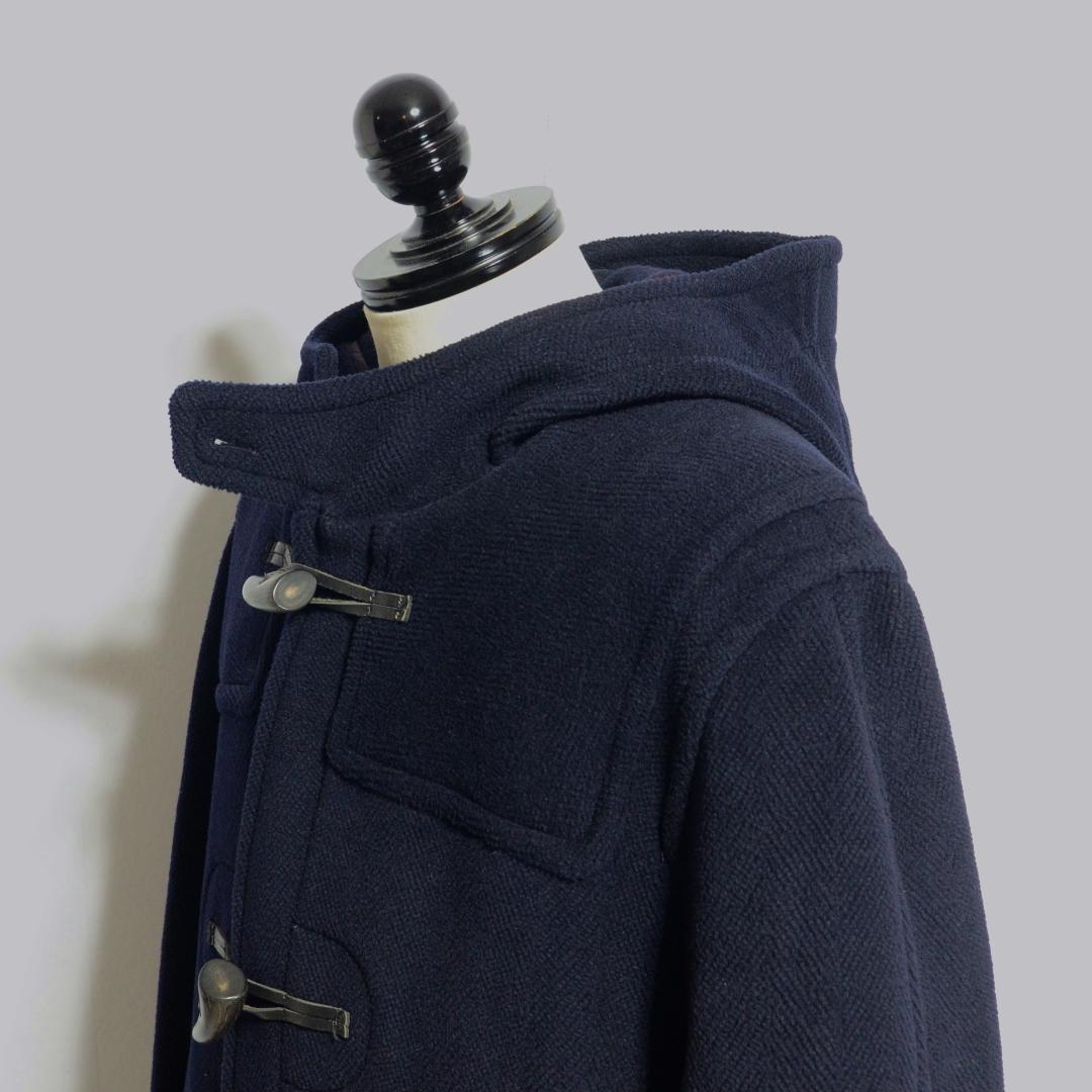 超極上品 ムーアブルックカットパイル ダッフル Fトラディショナル 紺 38