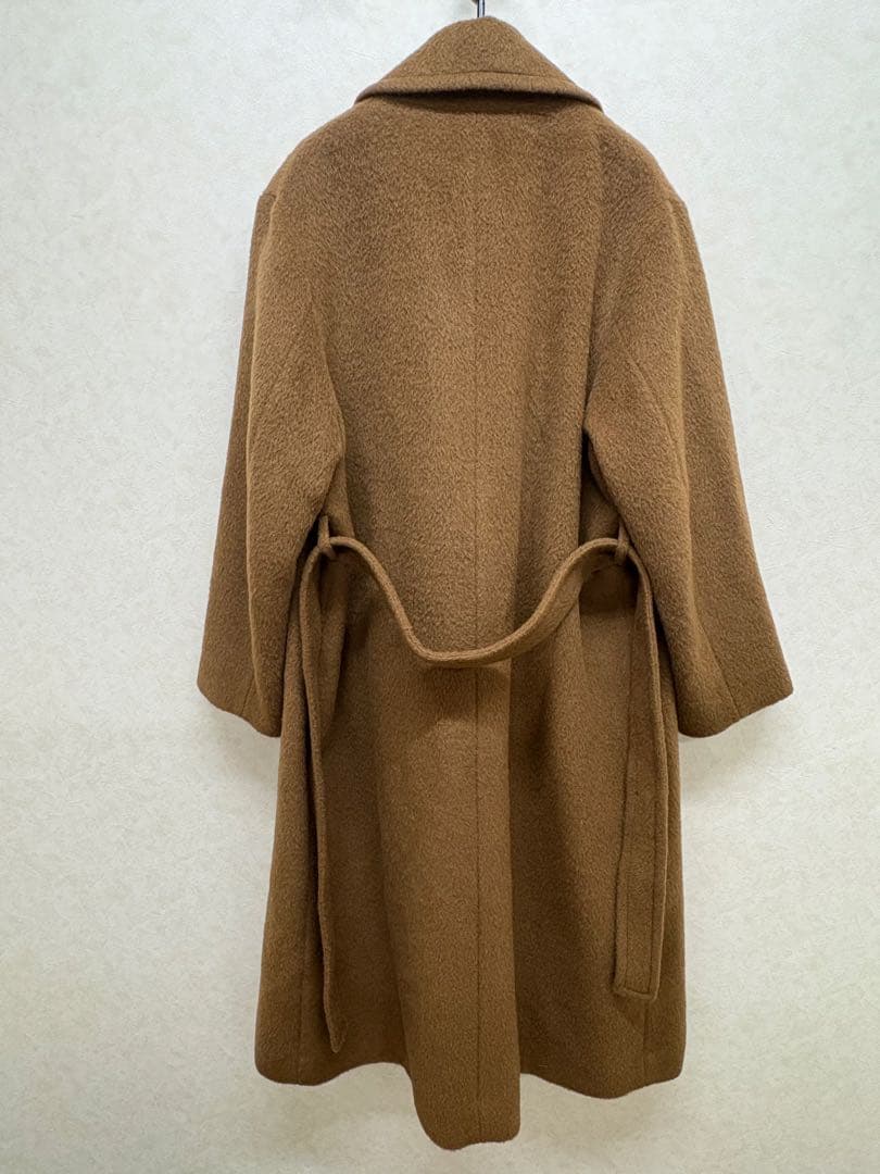 美品　IENA イエナ チェスターコート キャメル　38 　アルパカ　ベルト付き