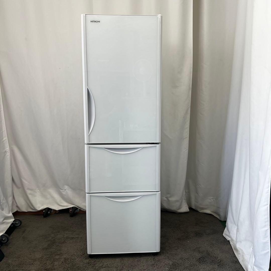 ★859　冷蔵庫　日立　スリム　300-400ℓ　大型　中古　安い　設置無料