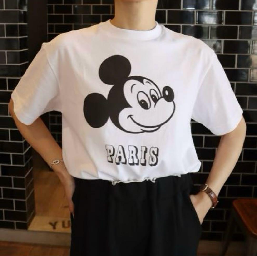 ✴︎新品未使用✴︎エパepa Mickey T (WHT)ミッキー Tシャツ M