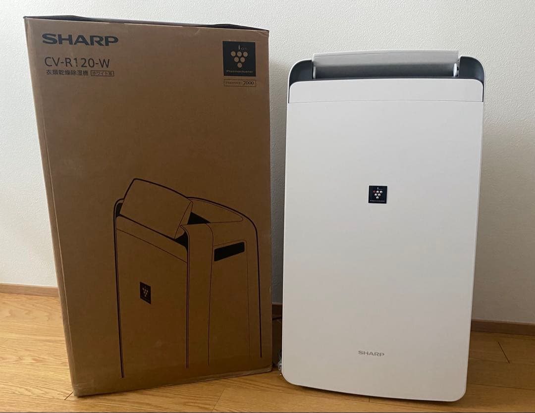 SHARP CV-R120-W 2025年製　除湿機 ホワイト
