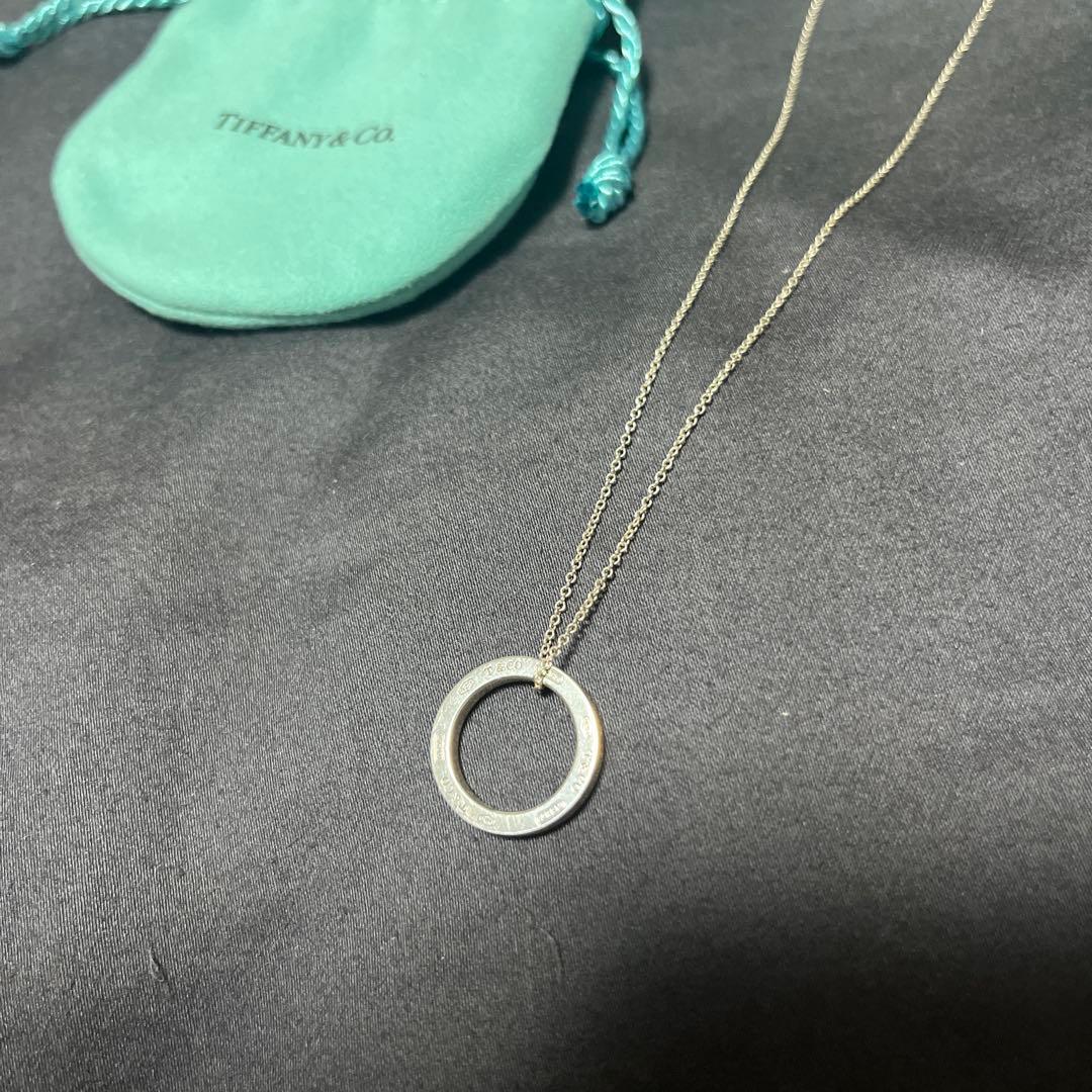 Tiffany & Co. シルバー オープンリングネックレス