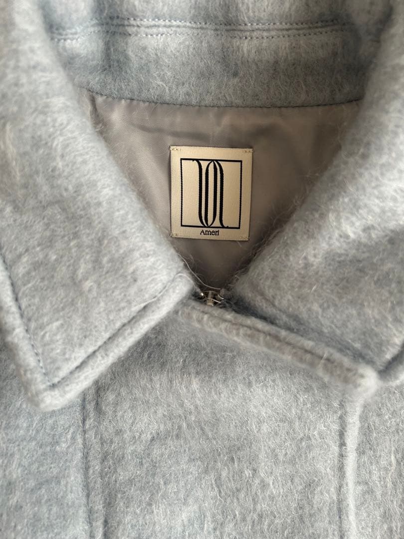 AMERI UND MOHAIR SHAGGY FLIGHT JACKET 新品