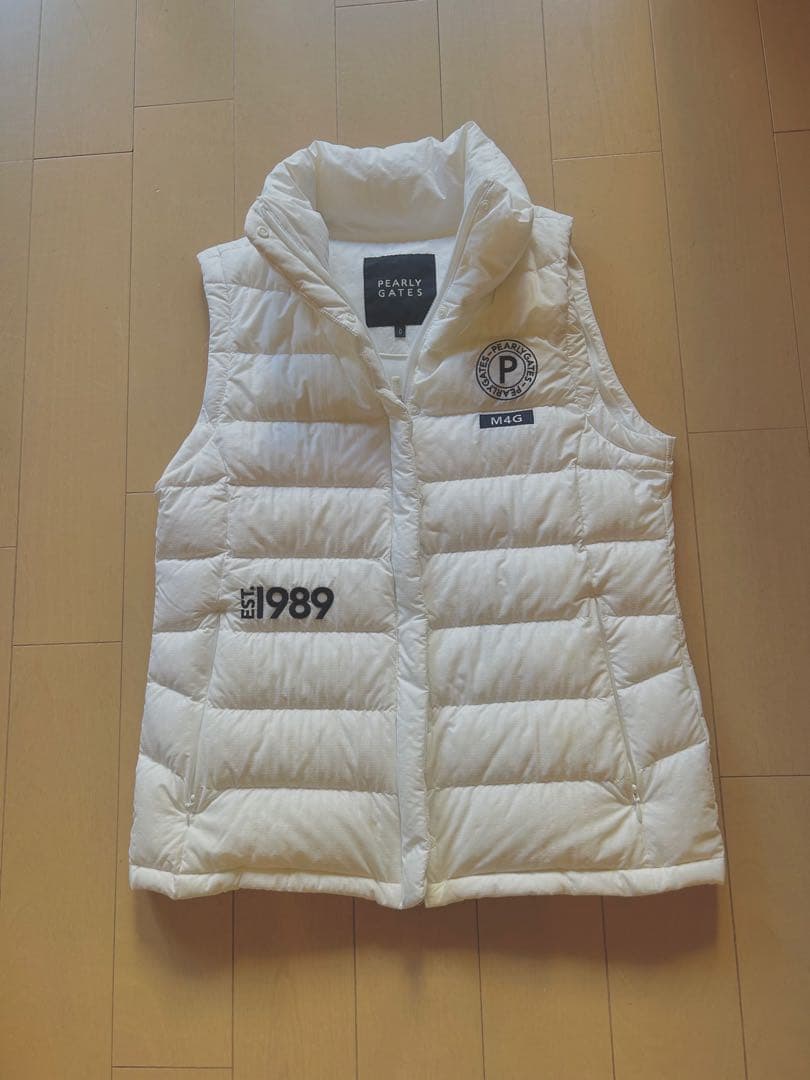 ミッキー様PEARLY GATES ホワイトダウンジャケット