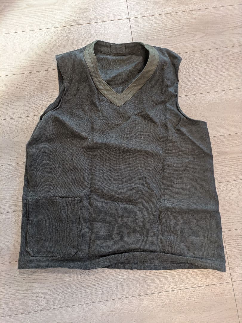 ナイジェルケーボン　リネンベスト　サイズ50