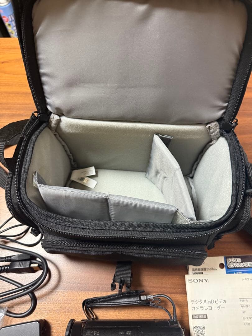 最終値下げ　SONY ビデオカメラ HDR-PJ800 2014年製 ポーチ付き