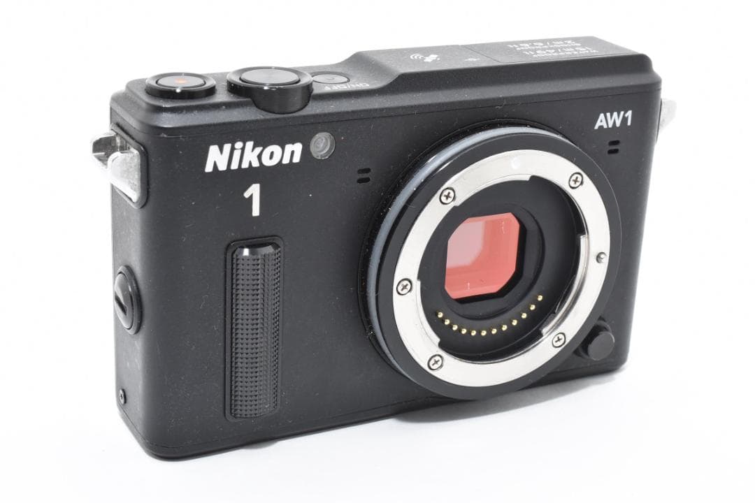 【人気の防水耐衝撃カメラ】ニコン NIKON1 AW1 ブラック 現状品 カメラ