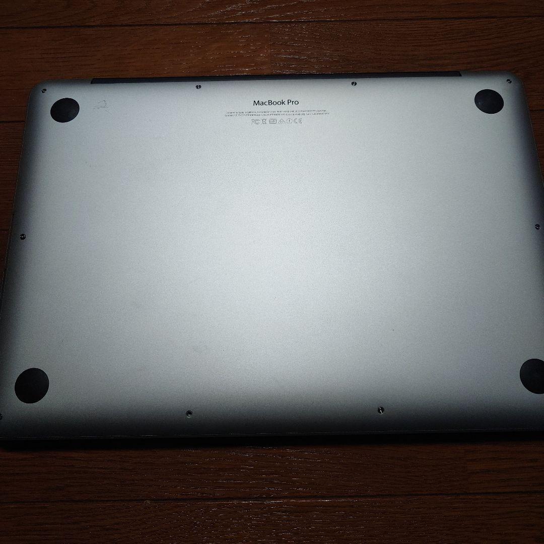 MacBook本体 MacBook pro 13-inch Early 2015