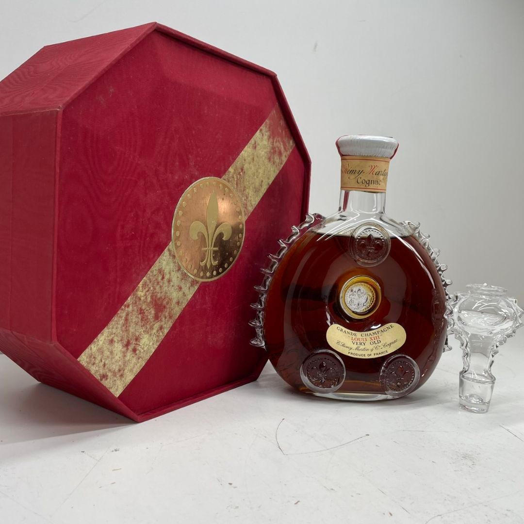 A◇レミーマルタン ルイ13世 べリーオールド 箱付き　バカラ替え栓あり 未開栓