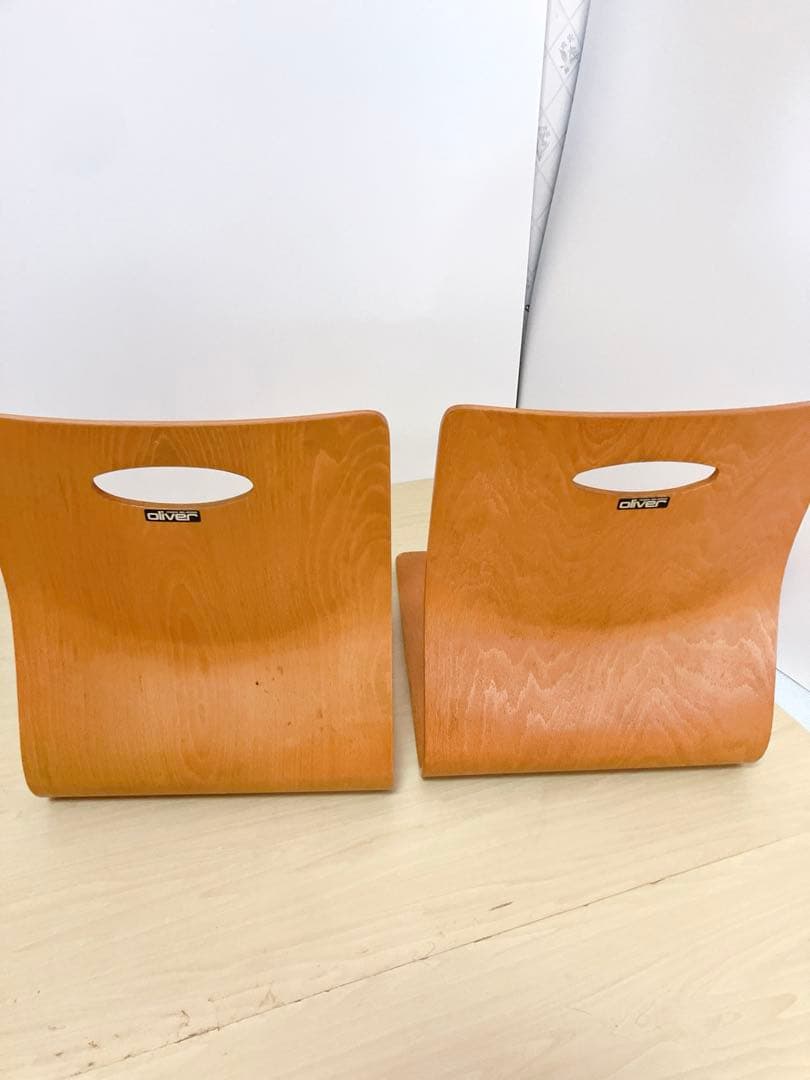 oliver オリバー　曲げ木　木製　座椅子　8脚セット　座敷椅子　チェア