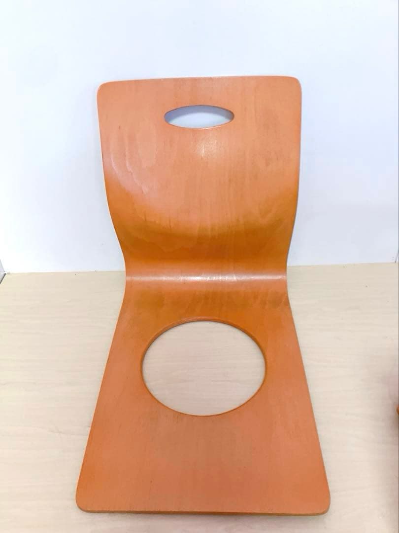 oliver オリバー　曲げ木　木製　座椅子　8脚セット　座敷椅子　チェア