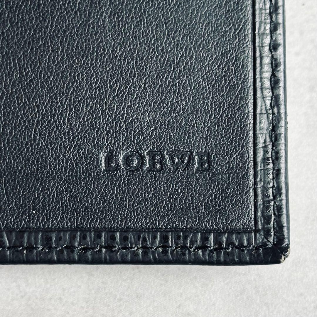 LOEWE アナグラム レザー名刺入れ　カードケース