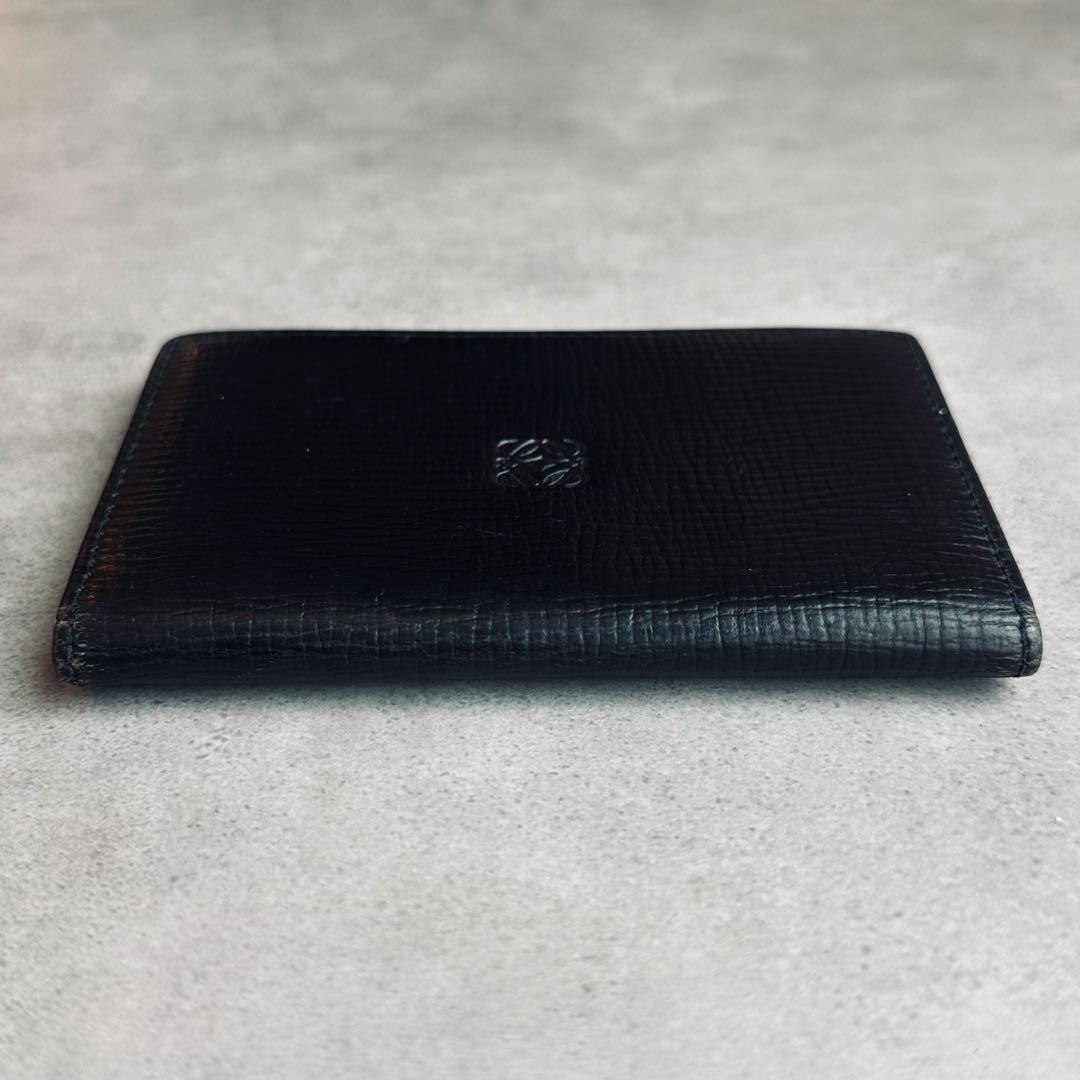 LOEWE アナグラム レザー名刺入れ　カードケース