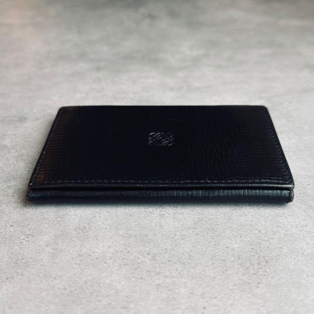 LOEWE アナグラム レザー名刺入れ　カードケース