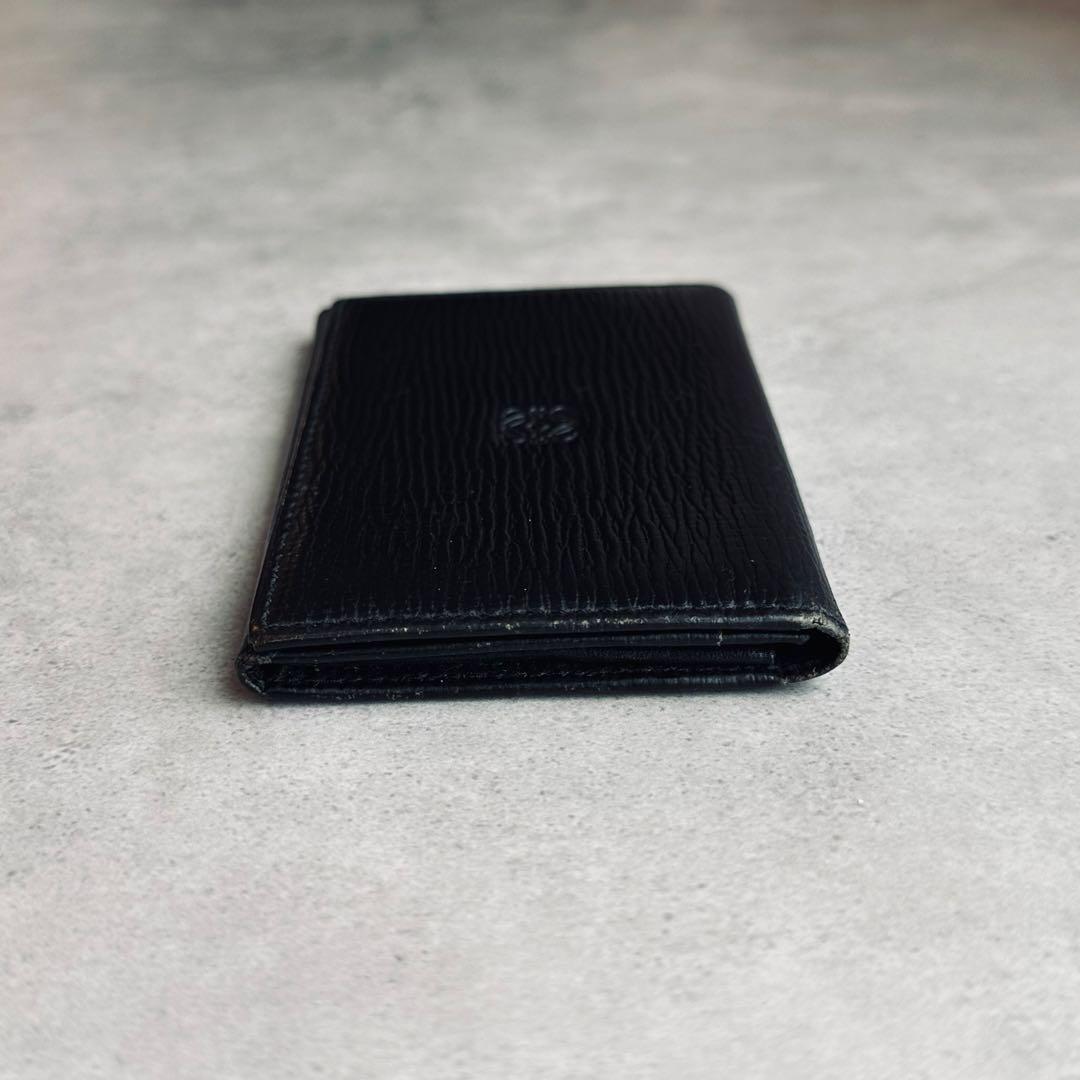 LOEWE アナグラム レザー名刺入れ　カードケース