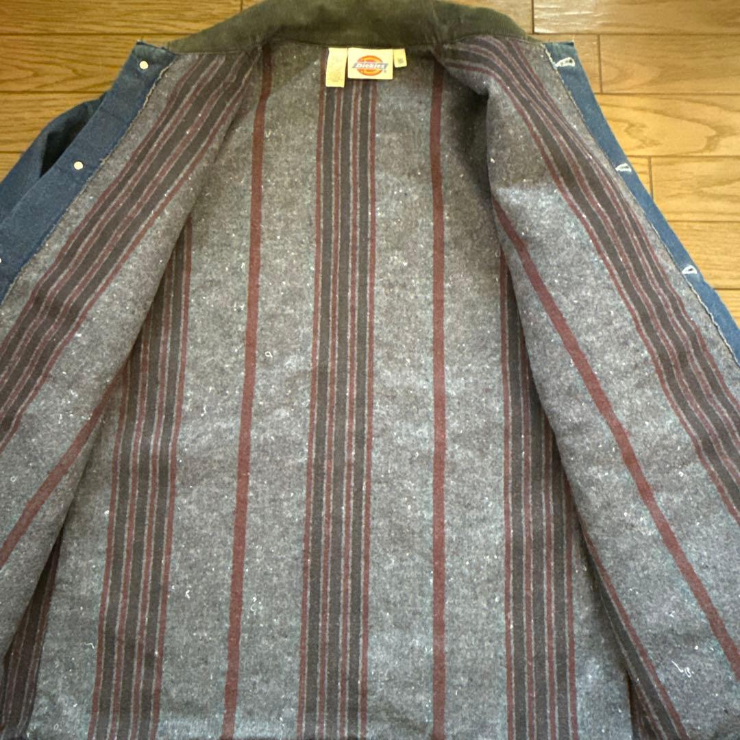 DICKIES ディッキーズ　デニムカバーオール 裏ブランケット　サイズ　38