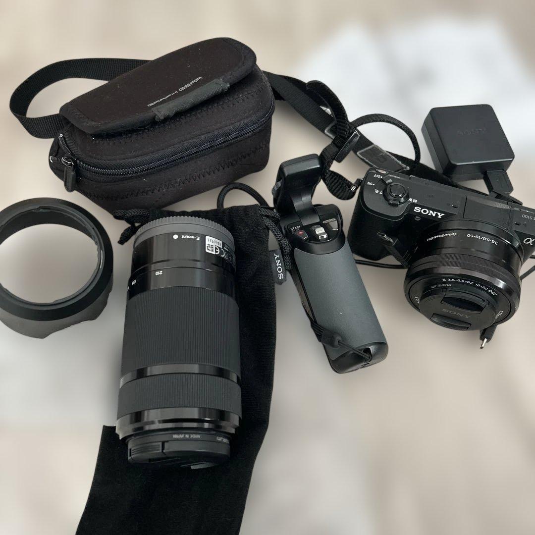 【美品】SONY α5100 ソニー ミラーレス一眼 ズームレンズキット