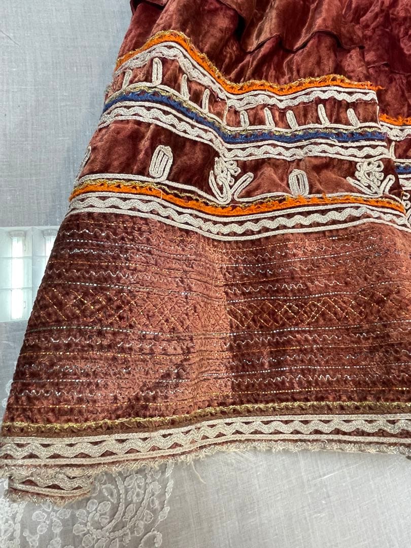 値下げ激レア！ビンテージ/アフガン民族衣装ドレス[YA]