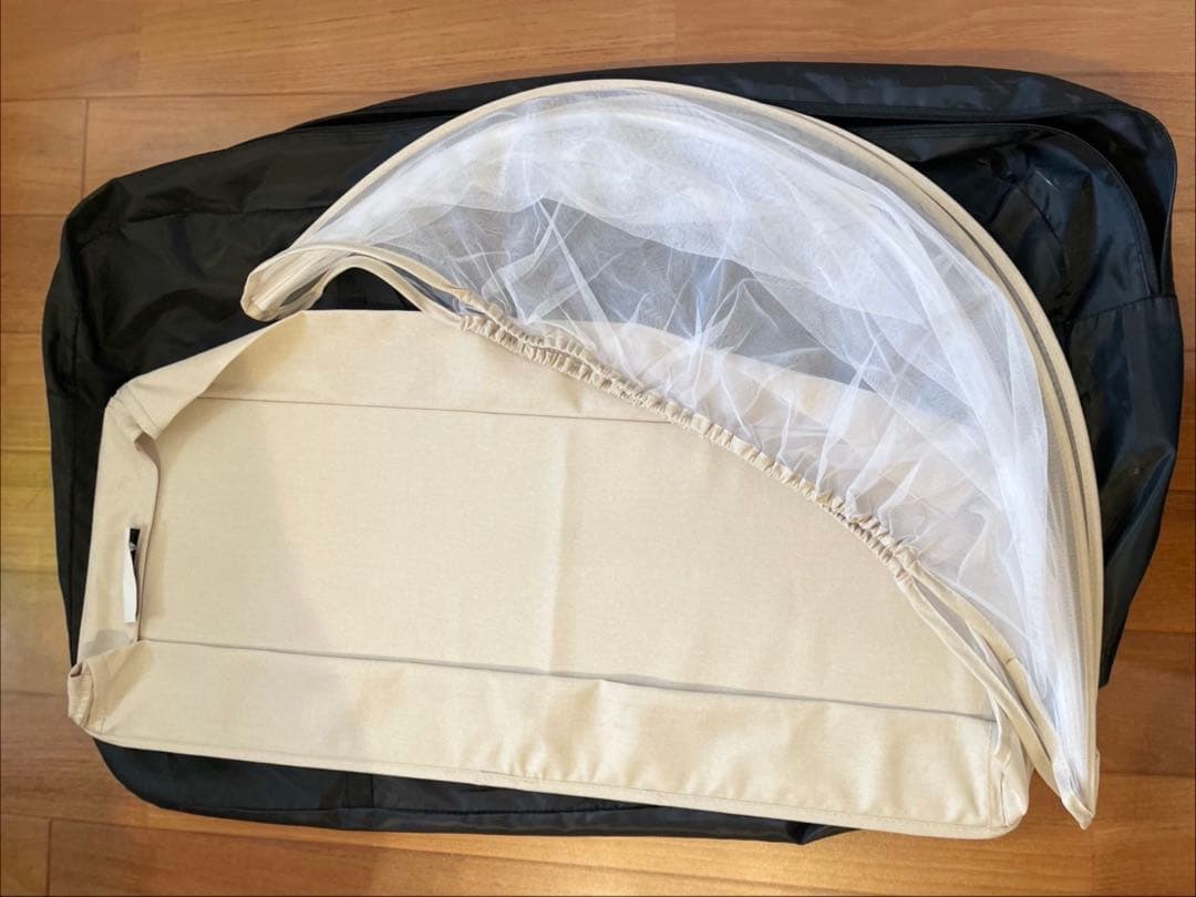 ベビーベッド 揺れ機能付き 高さ調整可能