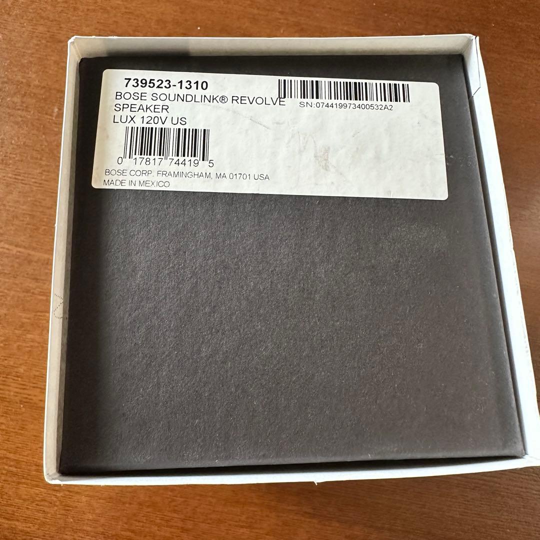【美品】Bose SoundLink Revolveワイヤレススピーカー 土台付