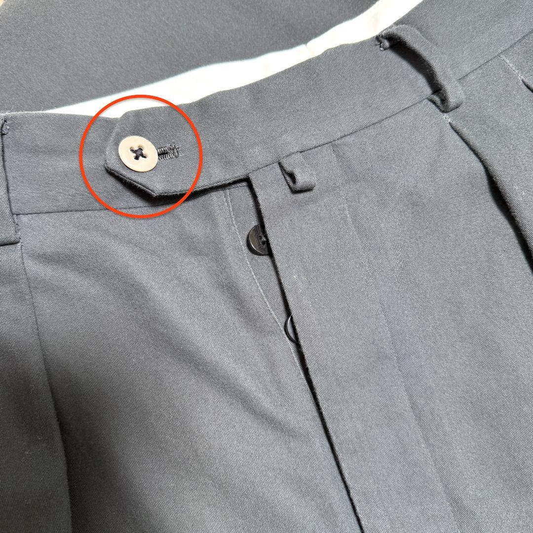 NEAT（ニート）Cotton Venetian Wide GRAY サイズ48